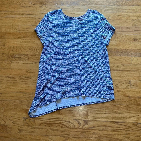 J Jill Pure Jill asymmetric t-shirt size Med - Picture 1 of 5